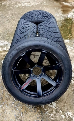 ขายยาง NITTO 420S ขนาด 265/50/20 พร้อมล้อ LENSO