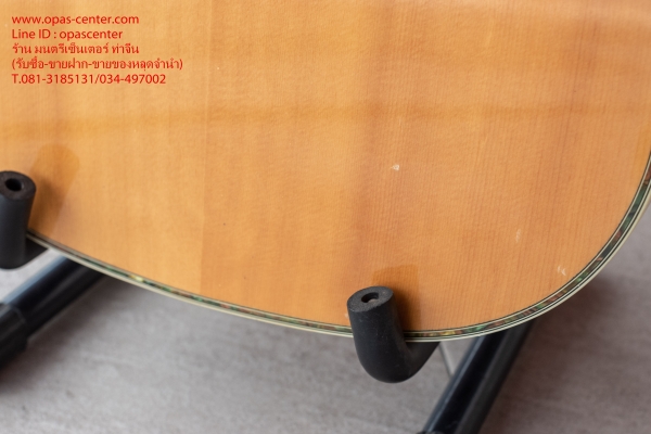 กีต้าร์โปร่ง Harrier 41 นิ้ว รุ่น 41NT สีไม้เงา สภาพดี มีกระเป๋า