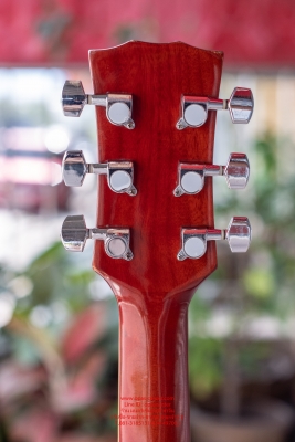 กีต้าร์โปร่ง Harrier 41 นิ้ว รุ่น 41NT สีไม้เงา สภาพดี มีกระเป๋า