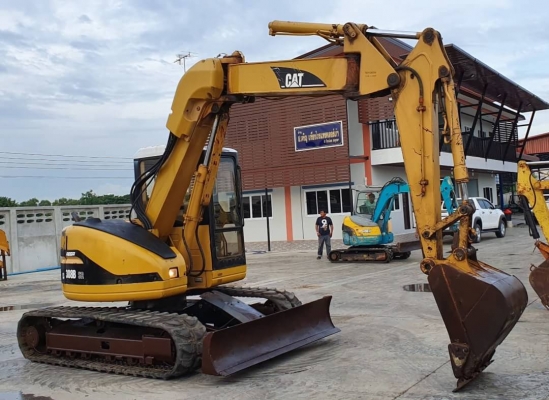 ขายด่วนรถแบคโฮรถCATคาเม่ร่า308BSRรุ่นยอดนิยมสวยๆเทียบเท่าPC80ออโต้คันเร่งเครื่อง4สูบเครื่องดีปั่มแรงไฟฟ้าครบซีเรียสุงชั่วโม่งทำงานน้อย8,195รถนอกเพิ่งนำเข้ามาใหม่ยังไม่เคยใช้งานในเมืองไทยเลย