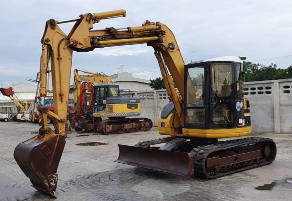 ขายด่วนรถแบคโฮรถCATคาเม่ร่า308BSRรุ่นยอดนิยมสวยๆเทียบเท่าPC80ออโต้คันเร่งเครื่อง4สูบเครื่องดีปั่มแรงไฟฟ้าครบซีเรียสุงชั่วโม่งทำงานน้อย8,195รถนอกเพิ่งนำเข้ามาใหม่ยังไม่เคยใช้งานในเมืองไทยเลย