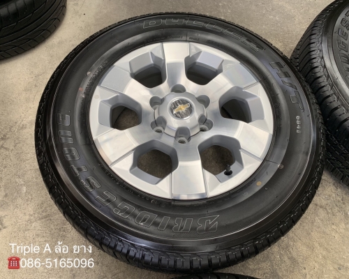 ใหม่ยกห้าง ล้อแม็กป้ายแดง Chevrolet Colorado ขอบ 17พร้อมยางใหม่ป้ายแดง 255-65-17 Bridgestone ปี 19