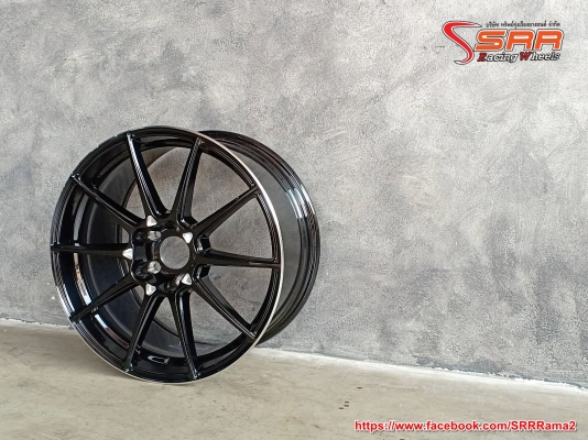 TMF-039 FW39 TK-SMART ขอบ18 ET43 GLOSS BLACK+CC+PL
