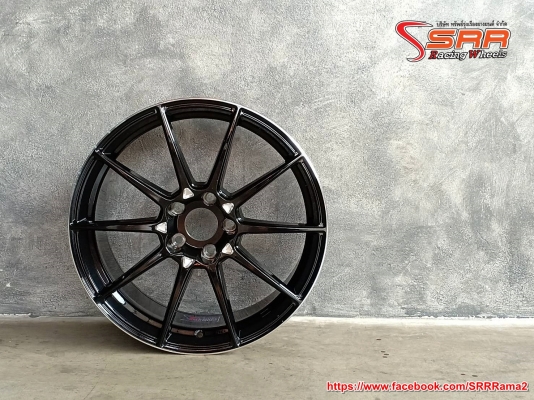 TMF-039 FW39 TK-SMART ขอบ18 ET43 GLOSS BLACK+CC+PL