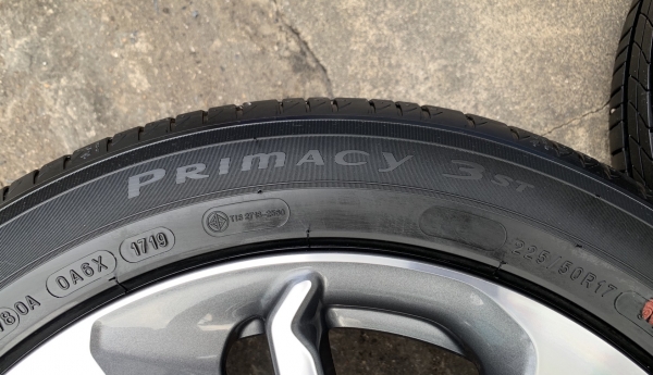 ล้อแม็กป้ายแดง Honda Accord G10 2019 ขอบ 17 รุ่นใหม่ล่าสุด พร้อมยางป้ายแดง 225-50-17 Michelin ปี 19 สวยกริ๊บ