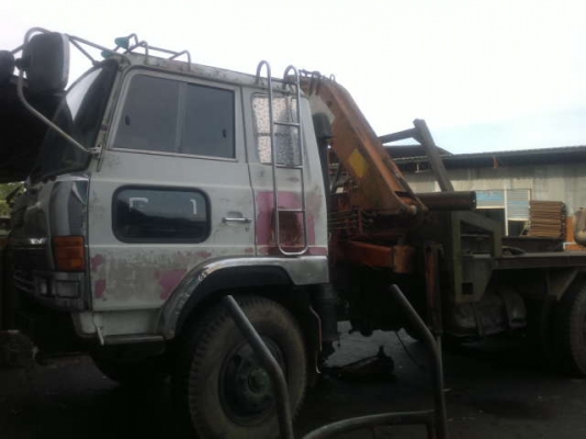 รถฮีโน่ 10 ล้อ ท้ายลาด ติดเฮี๊ยบ 3 ตัน FM176  168 แรงม้า  สนใจติดต่อ 081 - 6079515