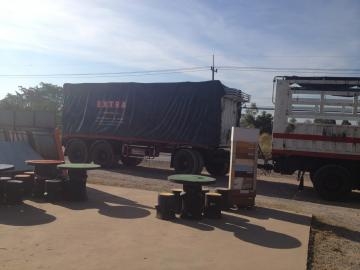 ขายรถบรรทุกพ่วง (22 ล้อ) ISUZU max load กระบะเหล็กไม่ดั๊มพ์ ลูก 3 คานแท้ จดปี 50 รถบ้านแท้ ทะเบียนพร้อม