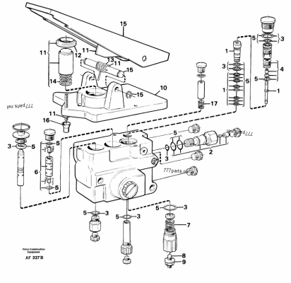 Spare part VOE 11994513 Blk Valve Kit (Volvo) Spare part VOE 11994513 Blk Valve Kit (Volvo)