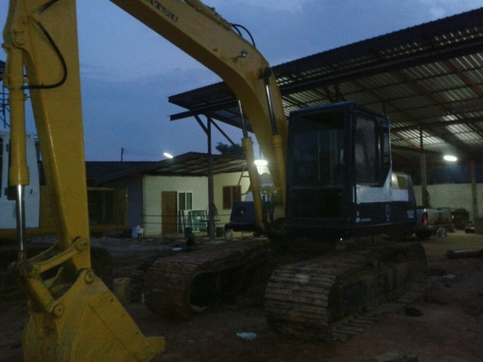 Komatsu PC120-5  บูมยาวพิเศษ ใบแทรค80