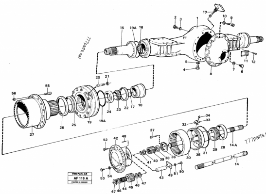Spare part VOE 11994512 Sealing ring (Volvo)