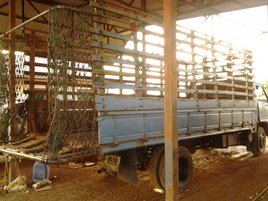 isuzu npr115 4BD1 เกี่ยสั้นยกหัวได้ เพาเวอร ประกอบ ยาว5 เมตร