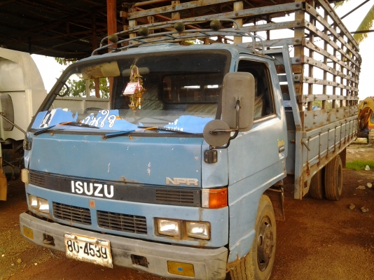 isuzu npr115 4BD1 เกี่ยสั้นยกหัวได้ เพาเวอร ประกอบ ยาว5 เมตร