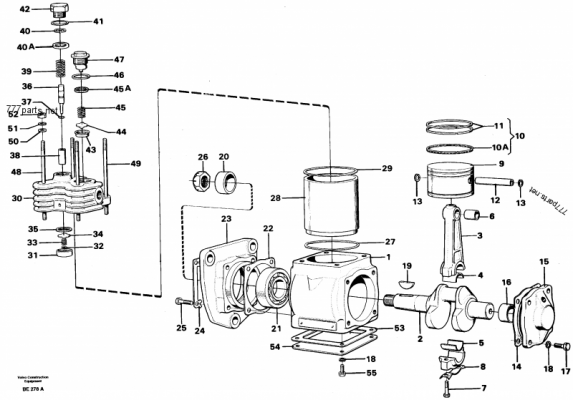 pare part VOE 11994536 Piston (Volvo)  L PROD  Part No	VOE 11994536 Part Name	Piston Note	L PROD