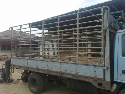 กระบะ คาร์โก้ คอกเหล็ก 6 ล้อ NPR ยาว 4.30 เมตร