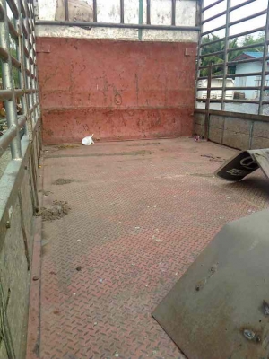 กระบะ คาร์โก้ คอกเหล็ก 6 ล้อ NPR ยาว 4.30 เมตร