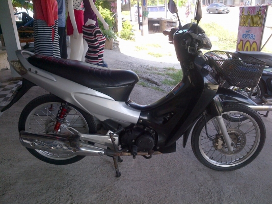 ด่วน!เวฟ125s กุญแจใหญ่ ปี46 เครื่องเดิมแน่นๆ  พร้อมใช้ ทะเบียน+เอกสารโอน ภาษีไม่หมด