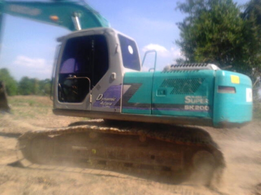 ขายรถแบคโฮKOBELCO SK200 รุ่น6 YN08 ซีเรียล33517 พร้อมใช้