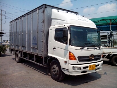 6ล้อHINO FG.ตู้บรรทุก10ประตู