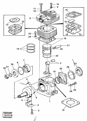 VOE 6211589 Valve Plate (Volvo)
