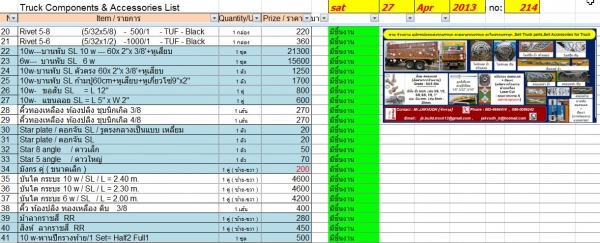 ของแต่งกระบะ รถบรรทุก