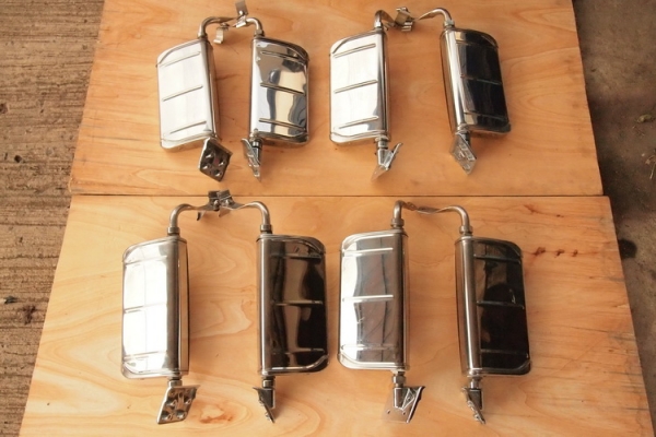 -กระจกเลสแต่งเซียงกง ได้มือสอง japan สภาพใหม่มาก มีมาไม่เยอะ สวยหายาก ครบคู่(ลงใหม่ล่าสุด) -กระจกเลสแต่งเซียงกง ได้มือสอง japan สภาพใหม่มาก มีมาไม่เยอะ สวยหายาก ครบคู่(ลงใหม่ล่าสุด)