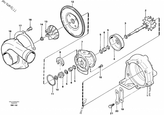 Spare part VOE 1697152 Bearing (Volvo) Spare part VOE 1697152 Bearing (Volvo)