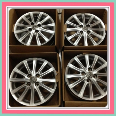 ขายแม็กเดิม NEW VIOS 12 ก้าน ขอบ 15 4/100 ราคา 7,500. บาทถูก