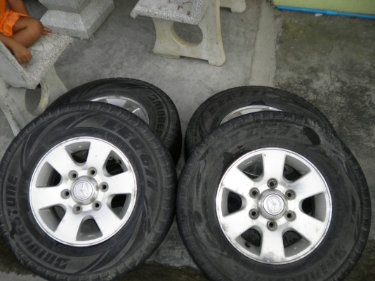 แม็ก14พร้อมยาง มาสด้า เดิม