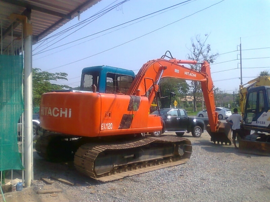 ขายด่วน..รถแบคโฮ HITACHI EX120-2 รถสวย เก่าญี่ปุ่น มีใบอินวอยล์.