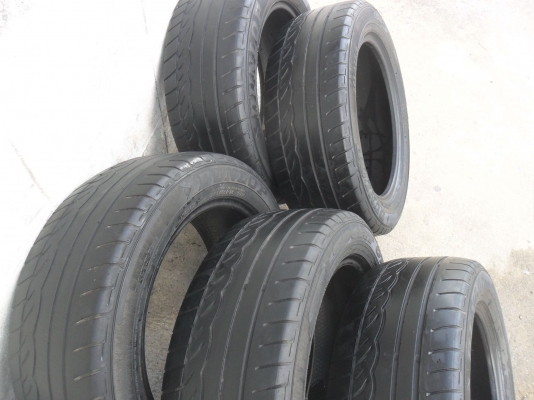 ยาง DUNLOP 205/55R16 ปี09 สวยๆ 5 เส้น ยาง DUNLOP 205/55R16 ปี09 สวยๆ 5 เส้น