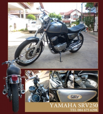 ขาย YAMAHA SRV250 บิ้วแล้ว หล่อๆเลยครับ 43,000