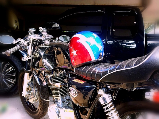 ขาย yamaha sr400  คาเฟ่ + แลก sr Bobber