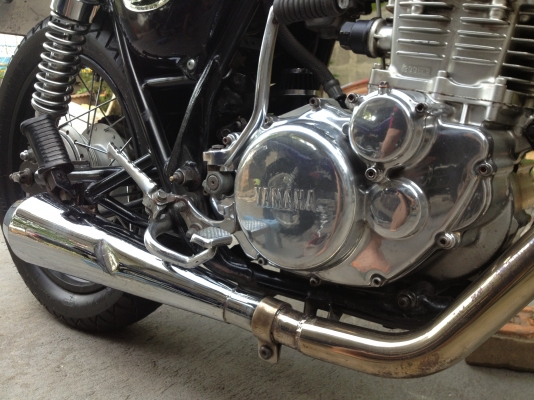 ขาย yamaha sr400  คาเฟ่ + แลก sr Bobber