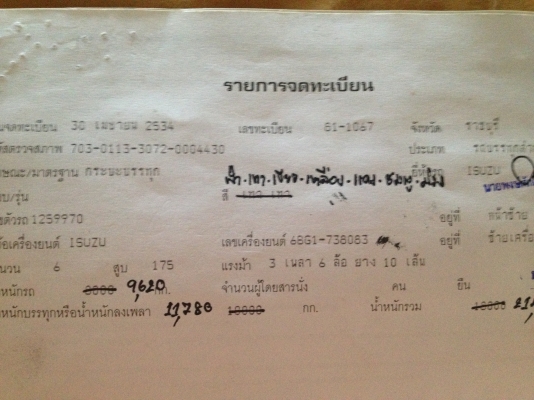 ขาย10ล้อISUZU TXเปลี่ยนหัวROCK เครื่อง6BGเทอร์โบ ช่วงล่างใหญ่จัมโบ้ ยางใหม่10เส้น