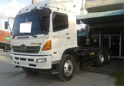 ขายหัวลาก Hino Mega FM 320 แรง Uro 2 สวยพร้อมใช้ โทร 088-4501277 ตลอด 24 ชม.