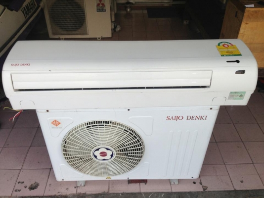 **** ขายแอร์ SAIJO DENKI 18000 BTU สภาพ 90\% ****