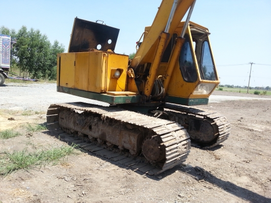 ขายแบ็คโฮ Komatsu 120-1 เปลี่ยนตัวเดินใหม่ เหมาะสำหรับคีบเหล็ก กระดาษ เศษแก้ว