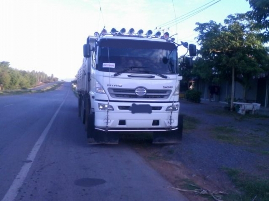 รถบรรทุกพ่วงแม่-ลูก ยี่ห้อ HINO 380 แรงม้า