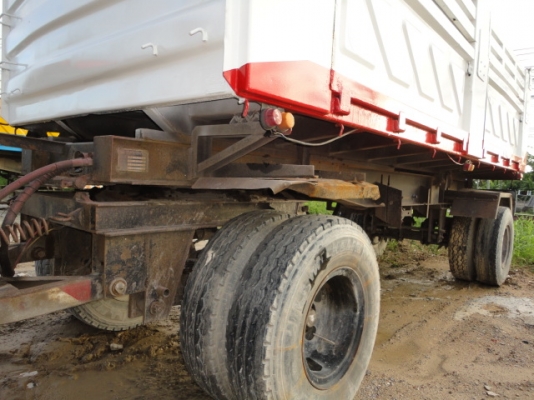 หางดั้ม SMM  สองเพลา ปี 2547  ทำสีใหม่ กระบะไม่ผุ