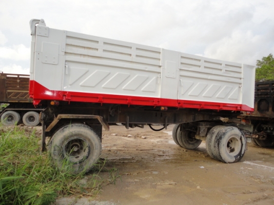 หางดั้ม SMM  สองเพลา ปี 2547  ทำสีใหม่ กระบะไม่ผุ