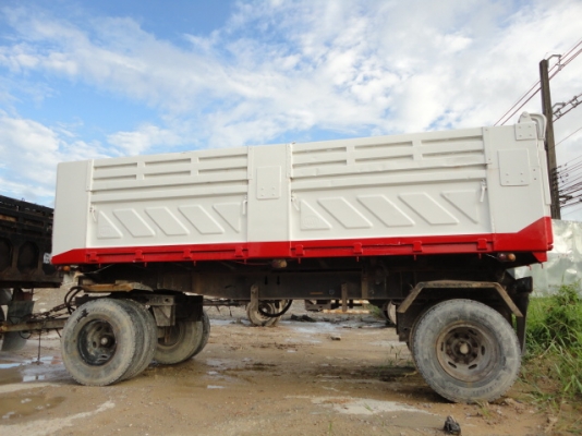 หางดั้ม SMM  สองเพลา ปี 2547  ทำสีใหม่ กระบะไม่ผุ