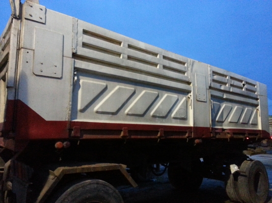 หางดั้ม SMM  สองเพลา ปี 2547  ทำสีใหม่ กระบะไม่ผุ