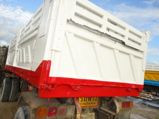 หางดั้ม SMM  สองเพลา ปี 2547  ทำสีใหม่ กระบะไม่ผุ