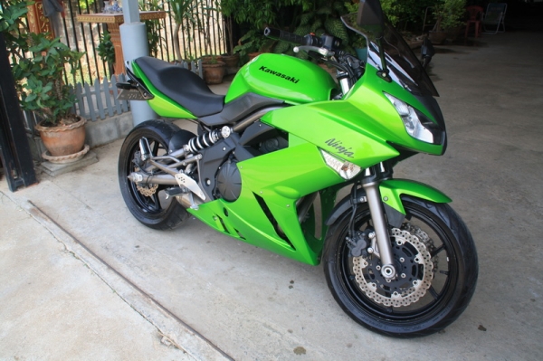 ขาย  Ninja 650 ABS ปี 2010 สภาพสวย ทะเบียนเต็ม 179000
