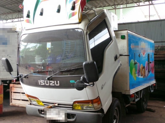 รถบรรทุกตูู้ห้องเย็น สี่ล้อ ยี่ห้ออีซูซุ หัวเปลี่ยน เครื่องเปลี่ยน พี่ตุ้ย สินเจริญ จ.สระบุรี จองแล้วจ๊ะ รถบรรทุกตูู้ห้องเย็น สี่ล้อ ยี่ห้ออีซูซุ หัวเปลี่ยน เครื่องเปลี่ยน พี่ตุ้ย สินเจริญ จ.สระบุรี จองแล้วจ๊ะ