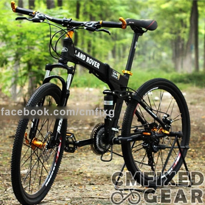 ขายจักรยานเสือภูเขาพับได้ LAND ROVER MTB 24speed ราคาถูกมาก