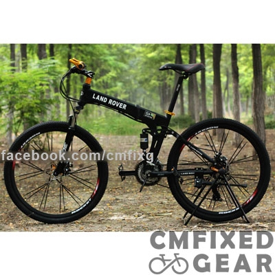 ขายจักรยานเสือภูเขาพับได้ LAND ROVER MTB 24speed ราคาถูกมาก