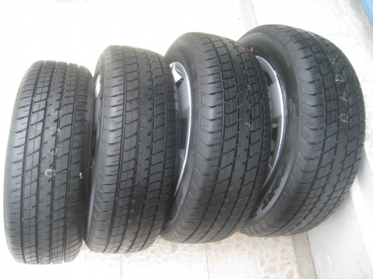 ขายกะทะล้อ Toyota vios ขอบ 15 4รู100 +ฝาครอบ + ยาง ปี13(081-3747940)