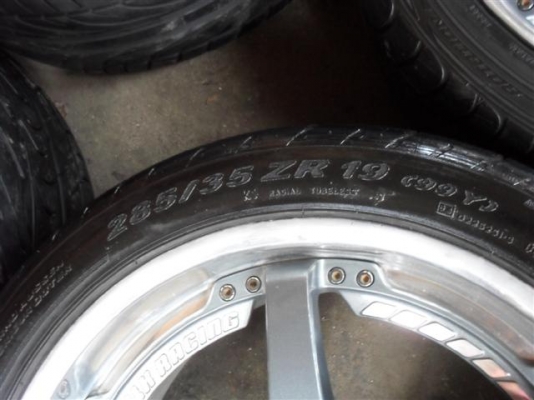 ขายล้อ ชาเล้น SF 19" แท้นะจ๊ะ  8.5*9.5+ ยาง 24.500