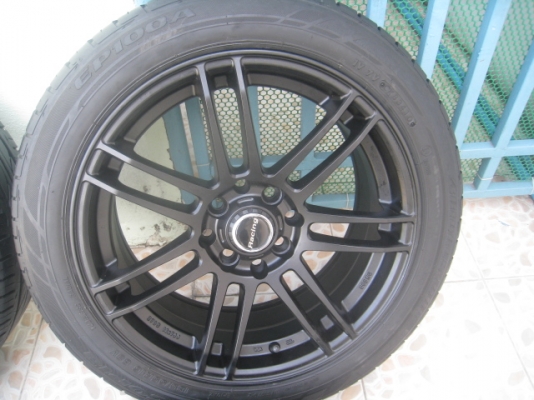 ขายล้อแม็ก W work work emotion 16"x7" et40 4รู100/114.3 +ยางปี 10 (081-3747940)